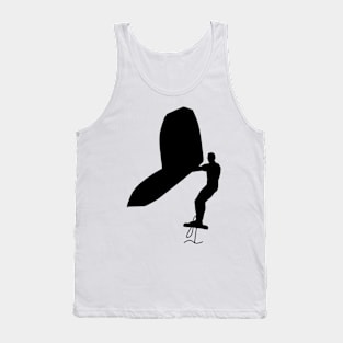 Wing surfer wing surfing with foil wing Tank Top